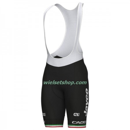 Fietsbroek Kort met Bretels 2023 Jayco Alula Italiaans Kampioenschap